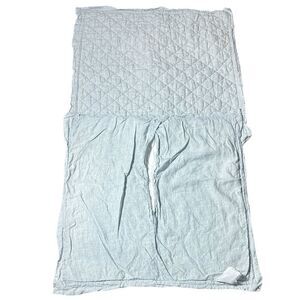 Pottery barn‎ large quilted pillow shams